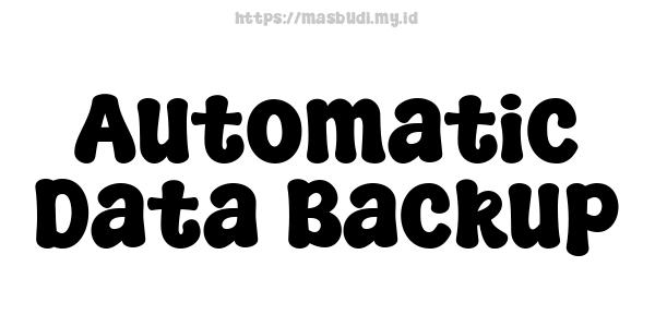 Automatic Data Backup