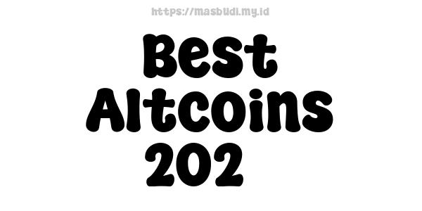 Best Altcoins 2023