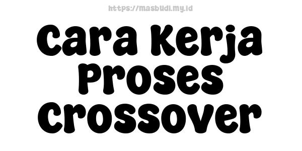 Cara Kerja Proses Crossover