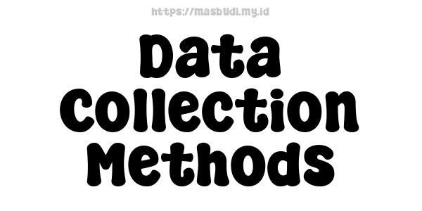 Data Collection Methods