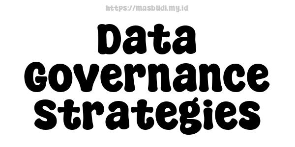 Data Governance Strategies