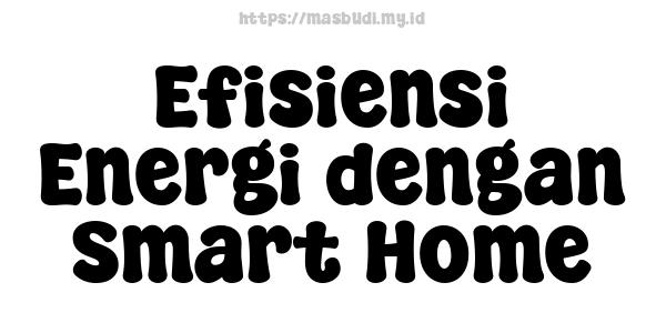 Efisiensi Energi dengan Smart Home