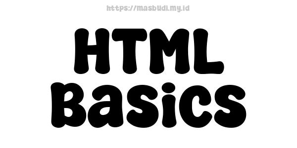 HTML Basics