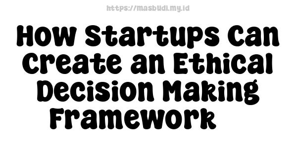 How Startups Can Create an Ethical Decision-Making Framework -3