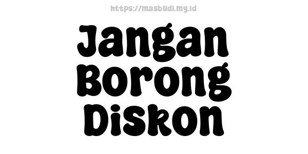 Jangan Borong Diskon