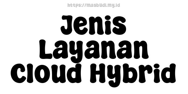 Jenis Layanan Cloud Hybrid