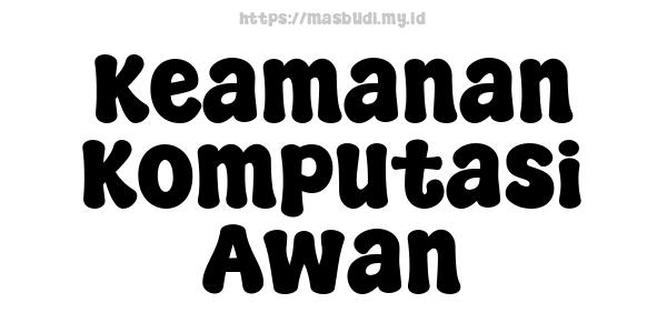 Keamanan Komputasi Awan