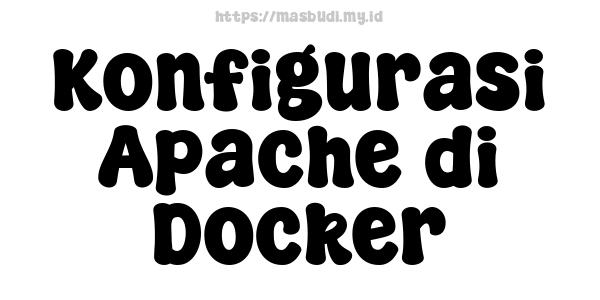 Konfigurasi Apache di Docker