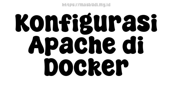 Konfigurasi Apache di Docker