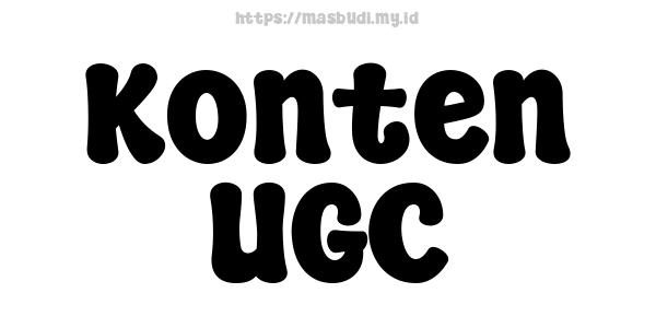 Konten UGC