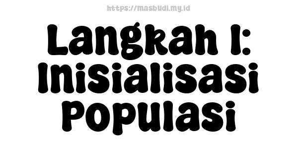 Langkah 1: Inisialisasi Populasi