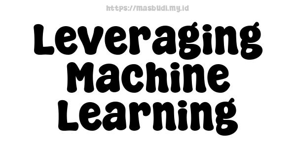 Leveraging Machine Learning