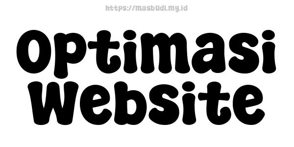 Optimasi Website