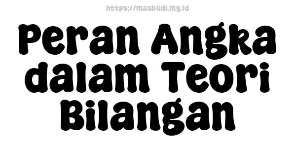 Peran Angka dalam Teori Bilangan