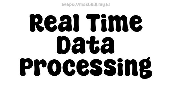 Real-Time Data Processing