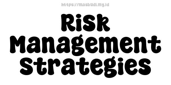 Risk Management Strategies