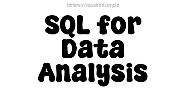 SQL for Data Analysis