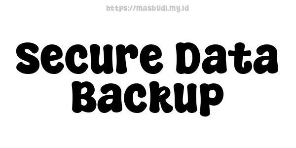 Secure Data Backup