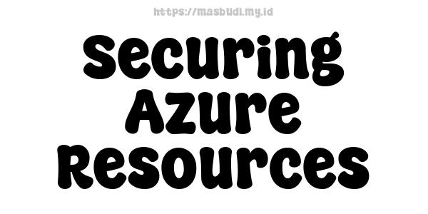 Securing Azure Resources