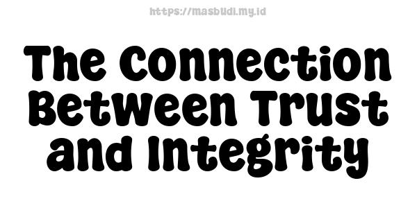 The Connection Between Trust and Integrity