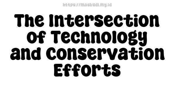 The Intersection of Technology and Conservation Efforts