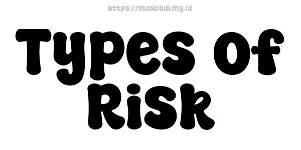 Types of Risk