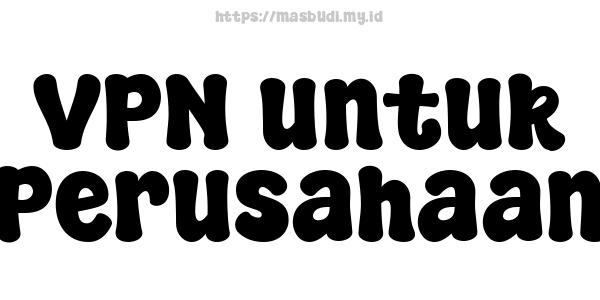 VPN untuk Perusahaan