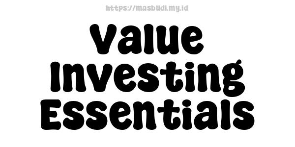 Value Investing Essentials