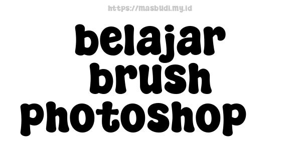 belajar brush photoshop 3