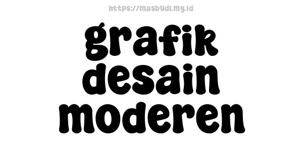 grafik desain moderen