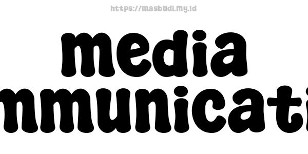 media communication