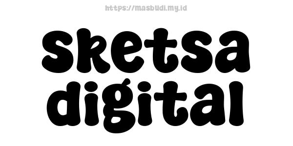 sketsa digital