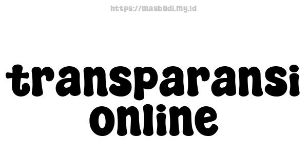 transparansi-online