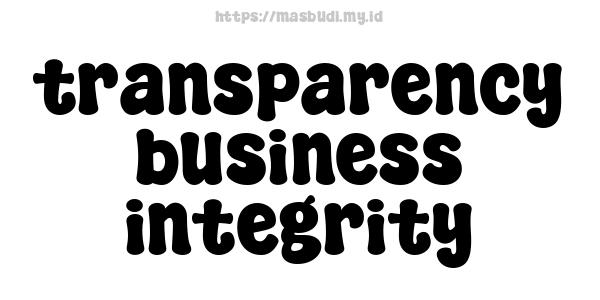 transparency-business-integrity